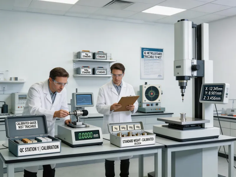 Quality control and calibration laboratory