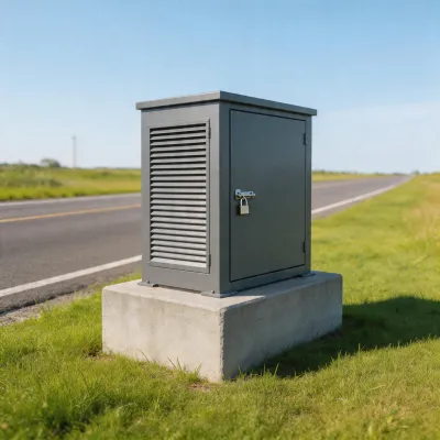 outdoor metal enclosure